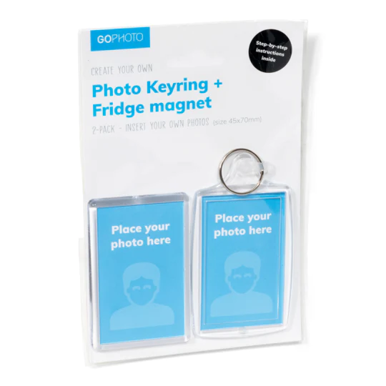 Photo keyring and Magnet
